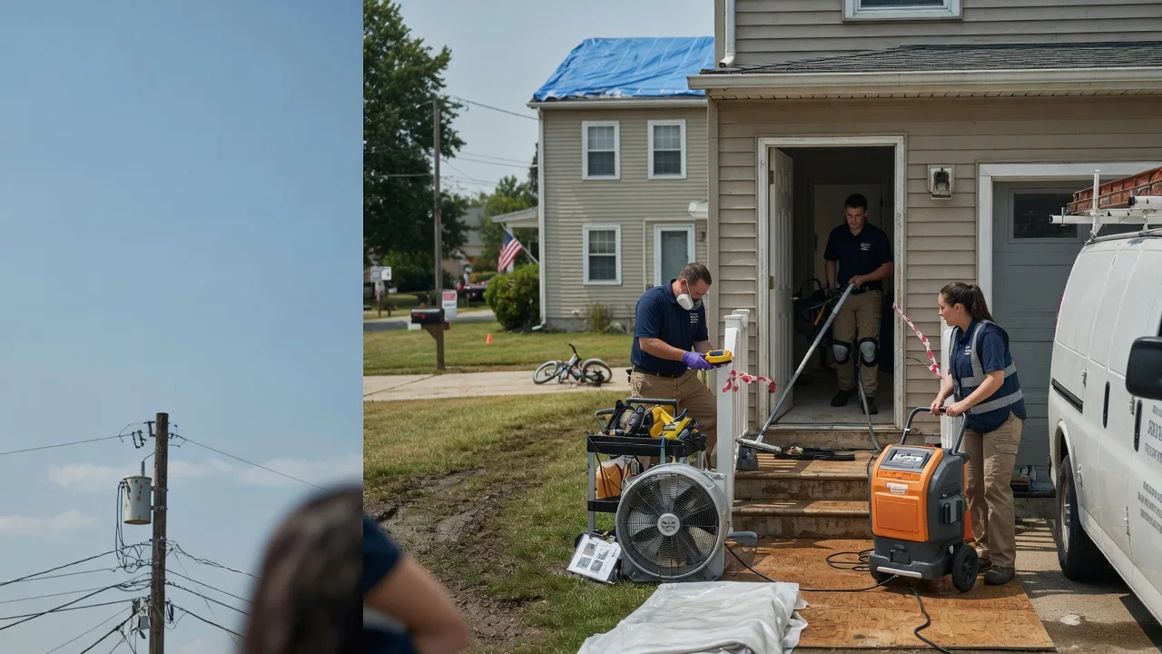 Water Damage Repair in Pleasant Plains, AR near me